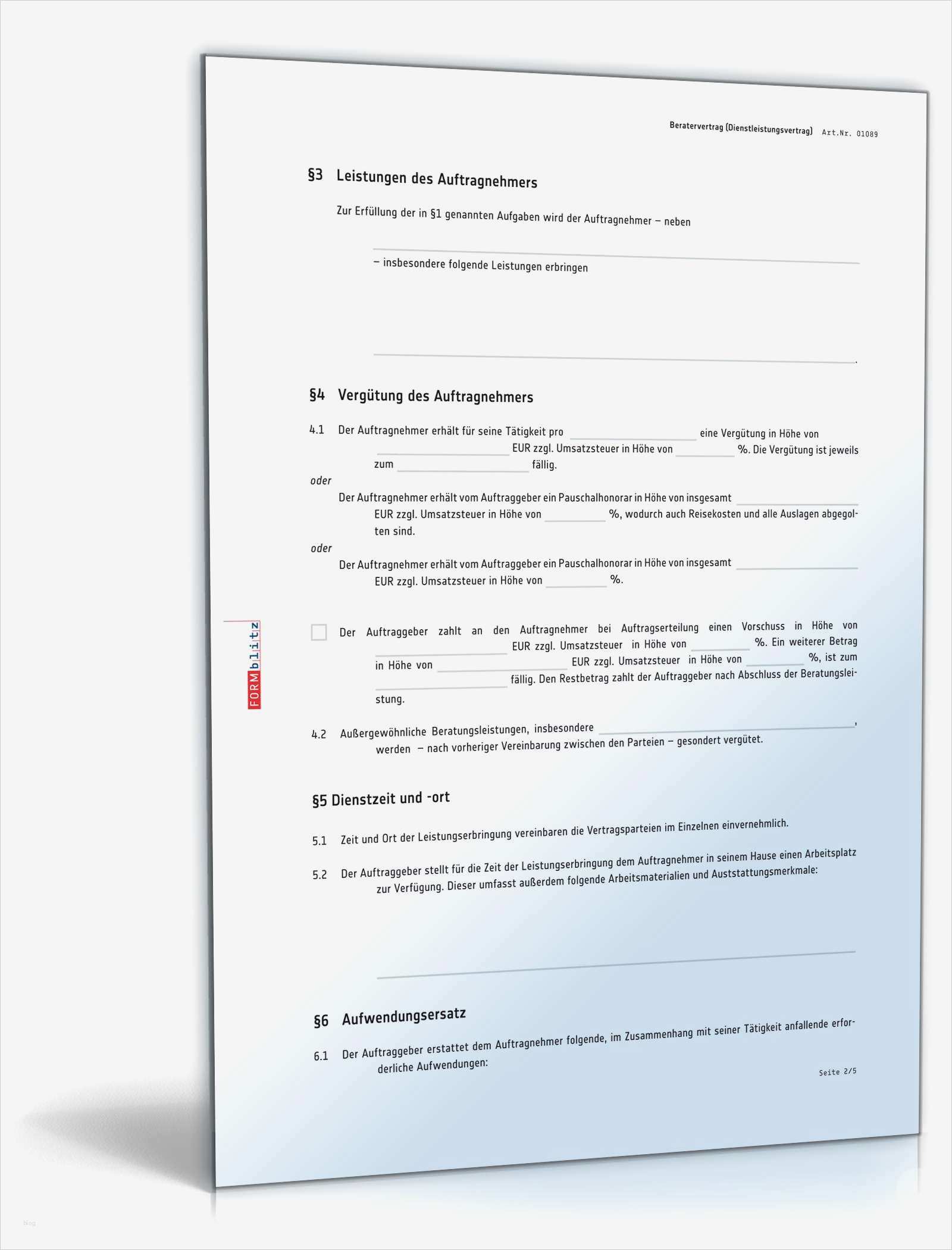 60 Inspiration Schriftliche Vereinbarung Arbeitszeitkonto Vorlage Modelle 2 Beratervertrag