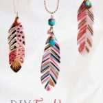 Schrumpffolie Vorlagen Best Of Tabula Rosi Diy Federkette