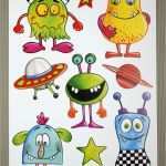 Schrumpffolie Vorlagen Erstaunlich Schrimpi Set 4 Monster 35 1369