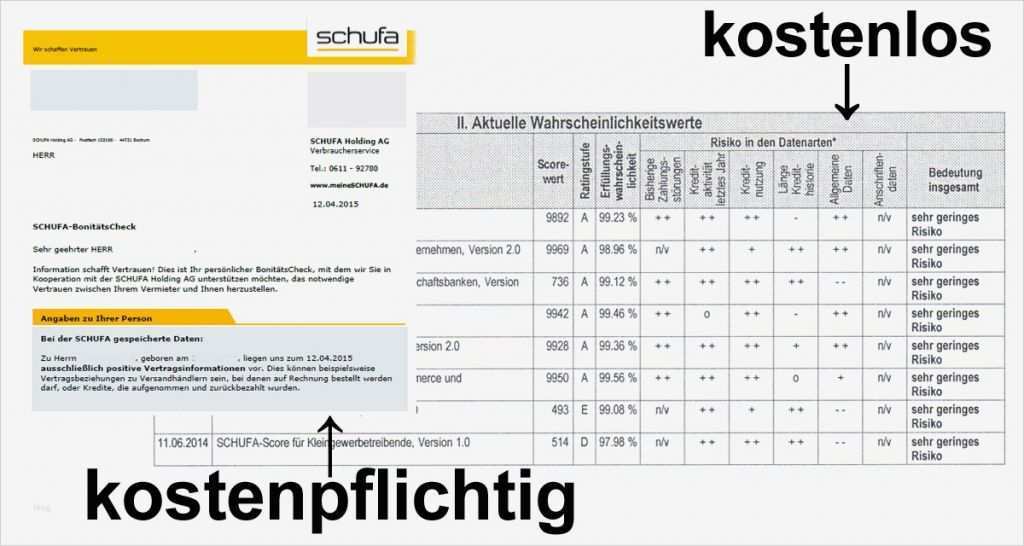 Schufa Auskunft Vorlage Einzigartig Die Schufa Optimieren – so Geht’s