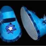 Schuh Aus Papier Basteln Vorlagen Cool Einfache Babyschuhe Zur Geburt Basteln