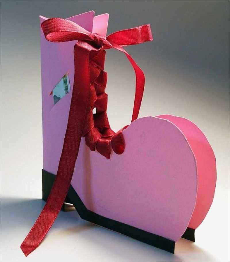 Schuh Aus Papier Basteln Vorlagen Einzigartig Geldgeschenke Basteln Geldgeschenk Für Schuhe Zum