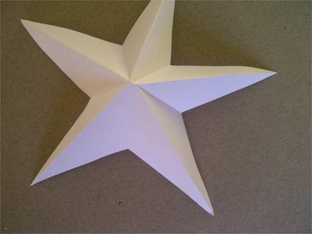 Schuh Aus Papier Basteln Vorlagen Erstaunlich 3d Sterne Basteln 5 Zackiger Stern Aus Papier Falten Sehr
