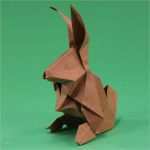 Schuh Aus Papier Basteln Vorlagen Erstaunlich Hasen Basteln Mit Papier origami Papierhasen Falten