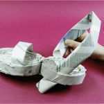 Schuh Aus Papier Basteln Vorlagen Hübsch Upcycling Sandalen Aus Papier [geolino]
