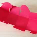 Schuh Aus Papier Basteln Vorlagen Luxus Herzschachtel Ohne Kleben Basteln Druckvorlage & Anleitung