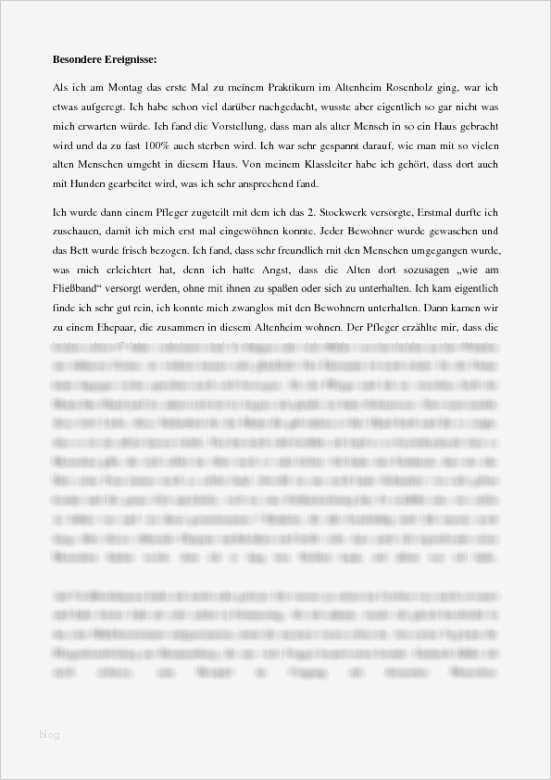 Schulbericht Vorlage Erstaunlich Praktikumsberichte