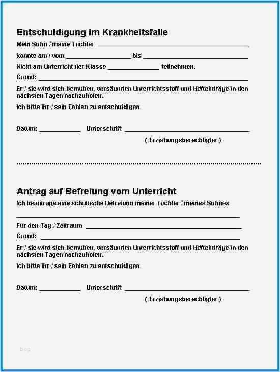 Sportbefreiung Schule Invitation Templated – XUA