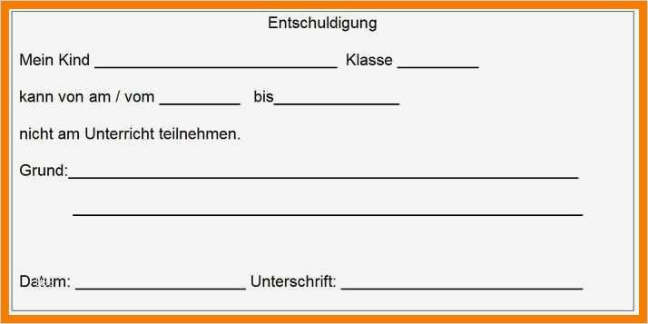 Schule Entschuldigung Vorlage Luxus 8 Entschuldigung Schule