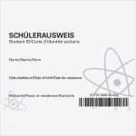 Schülerausweis Vorlage Inspiration Schülerausweis Einfach Günstig Online
