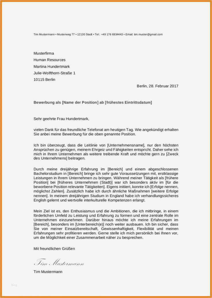 Schülerpraktikum Bewerbung Vorlage Erstaunlich 10 Praktikum Anschreiben Muster