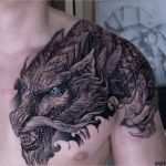 Schulter Tattoos Vorlagen Bewundernswert Tattoovorlage Japanischer Drachen Auf Der Schulter