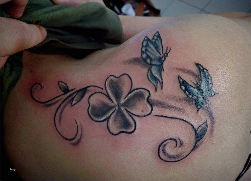 Schulter Tattoos Vorlagen Gut Kleeblatt Und Schmetterlinge Tattoo Robert Le Man