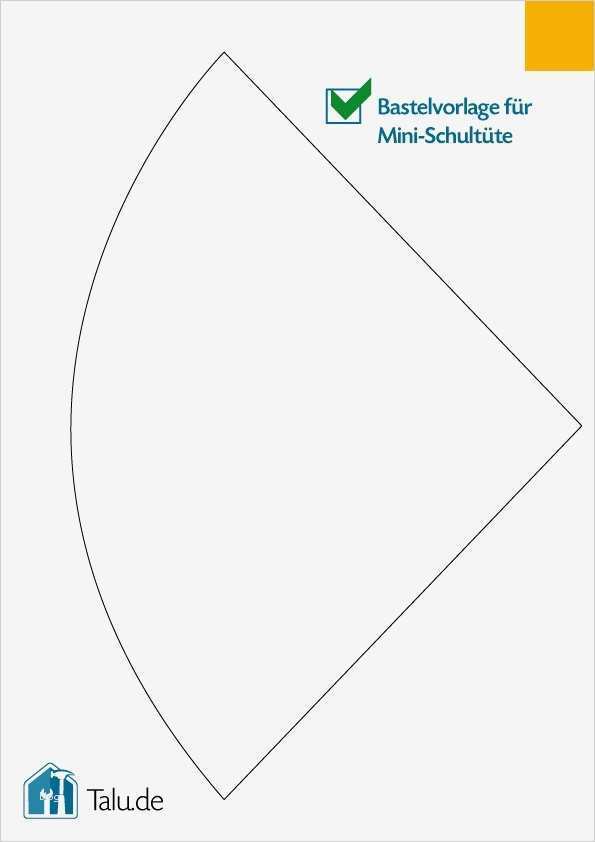 Schultüte Basteln Vorlage Kostenlos Inspiration Kleine Mini Schultüte Basteln Diy Anleitung Talu
