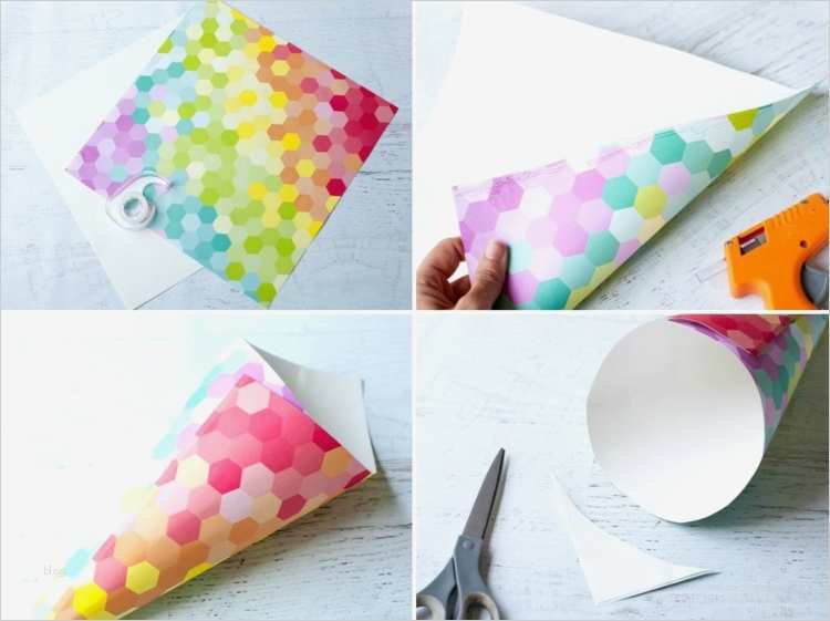 Schultüte Basteln Vorlage Kostenlos Süß Schultüte Basteln Für Einschulung Anleitungen Und Ideen