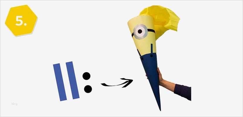 Schultüte Klein Basteln Vorlage Fabelhaft Schultüte Basteln Schritt Für Schritt Anleitung Für