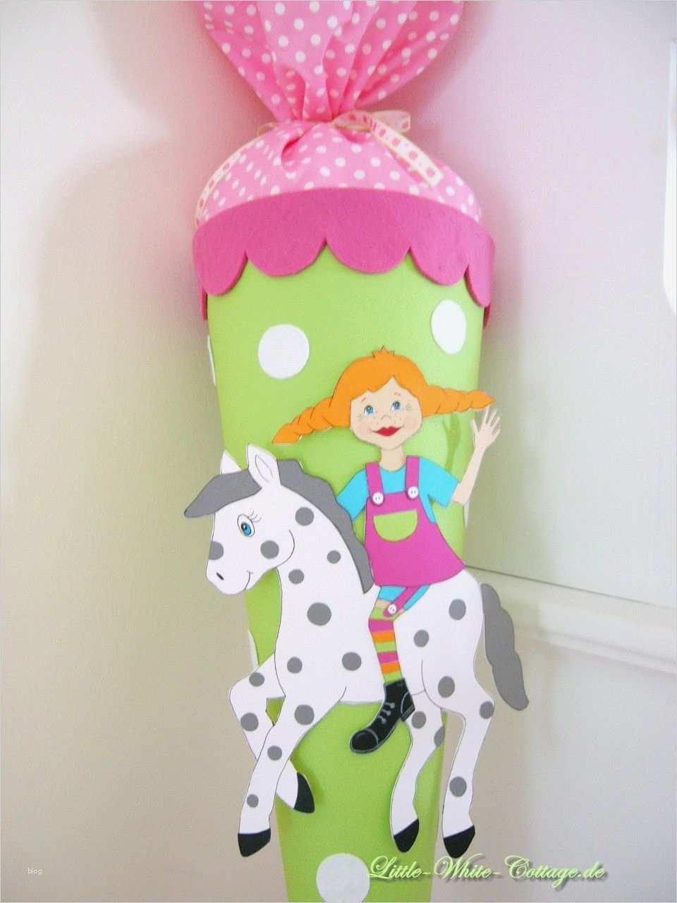 Schultüte Klein Basteln Vorlage Gut Pippi Langstrumpf Schultüte Schultüten