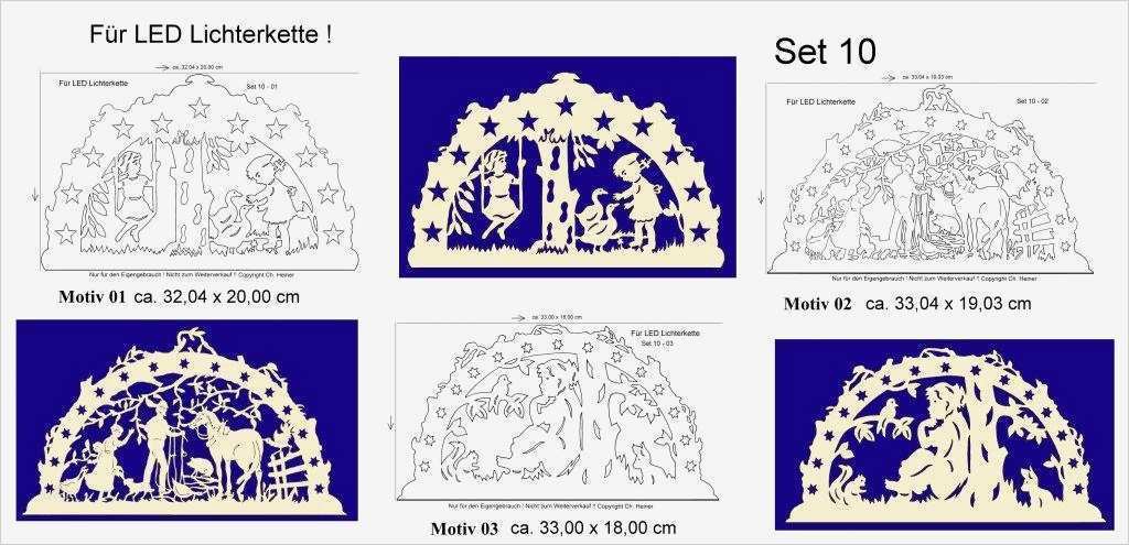 Schwibbogen Vorlagen Pdf Neu Eigene Schwibbogen Lichterbögen 3 Vorlagen Set 10