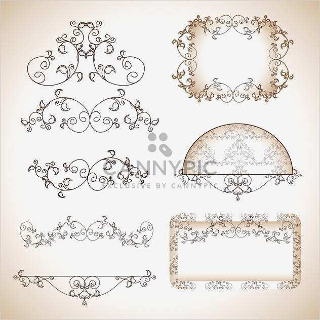 Scrapbooking Vorlagen Genial Scrapbook Vorlagen Legen Sie Vektor Illustration