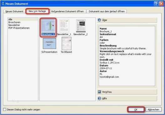 Scribus Vorlagen Erstaunlich Scribus Layouts Und Druckvorlagen Kostenlos Am Pc