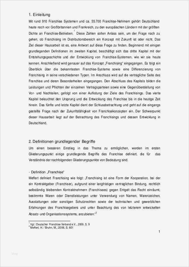 Seminararbeit Vorlage Inspiration Hausarbeit Franchising by Mark Etting