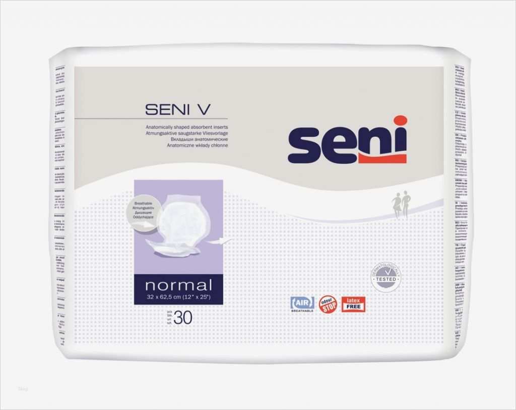 Seni Vorlagen Luxus Seni V Vlies normal Anatomisch Geformte Vorlagen 30 Stück