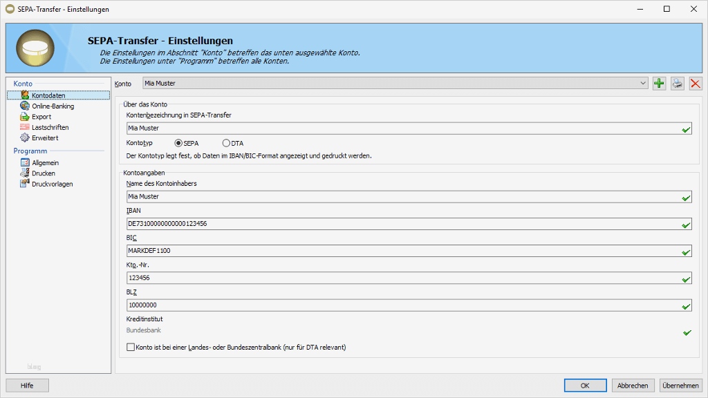 Sepa Excel Vorlage Gut Linebanking Mit Fints Hbci