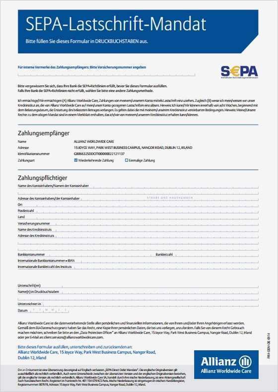 Sepa Lastschriftmandat Vorlage Pdf Einzigartig Gemütlich Lastschriftformular Ideen Bilder Für Das