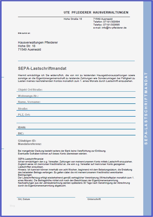 Sepa Lastschriftmandat Vorlage Pdf Luxus Gemütlich Lastschriftformular Ideen Bilder Für Das