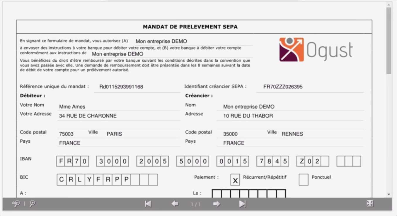 Sepa Mandat Erteilen Vorlage Erstaunlich Faire Signer électroniquement Un Mandat De Prélèvement