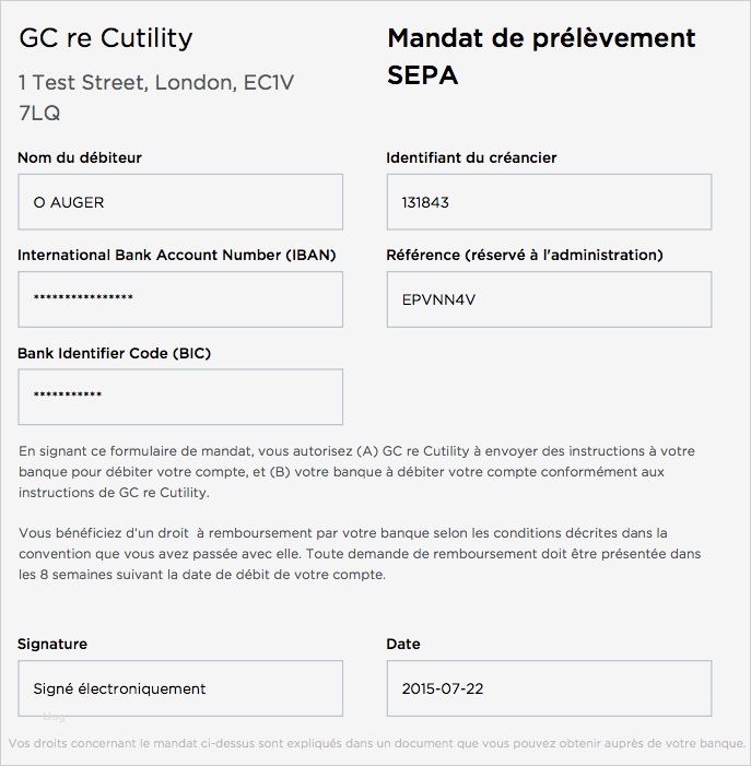Sepa Mandat Vorlage Beste Pages De Mandats En Ligne Gocardless Guides