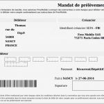 Sepa Mandat Vorlage Erstaunlich Les Abonnés Free Mobile Passent également Au Prélèvement Sepa