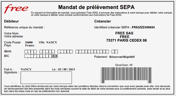 Sepa Mandat Vorlage Gut Sepa Virement Mandat De Prélèvement Et Tip