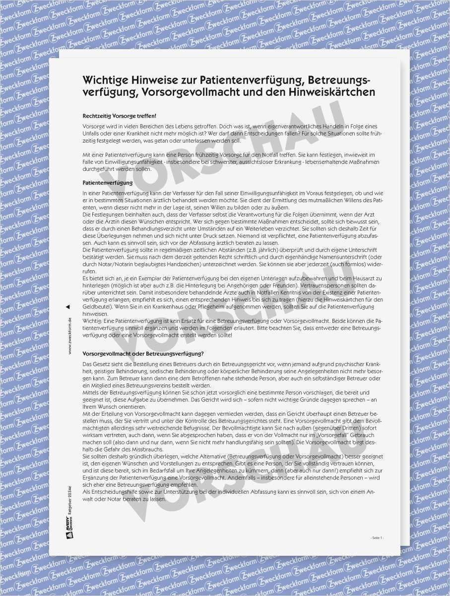 Sepa Zahlschein Vorlage österreich Inspiration Patientenverfügung Ratgeber Alle Wichtigen Infos