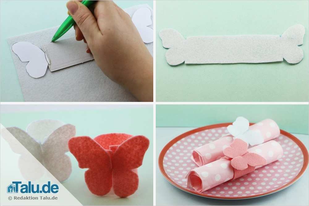 Serviettenringe Basteln Vorlagen Schönste Schmetterlinge Mit Kindern Basteln Einfache Anleitungen
