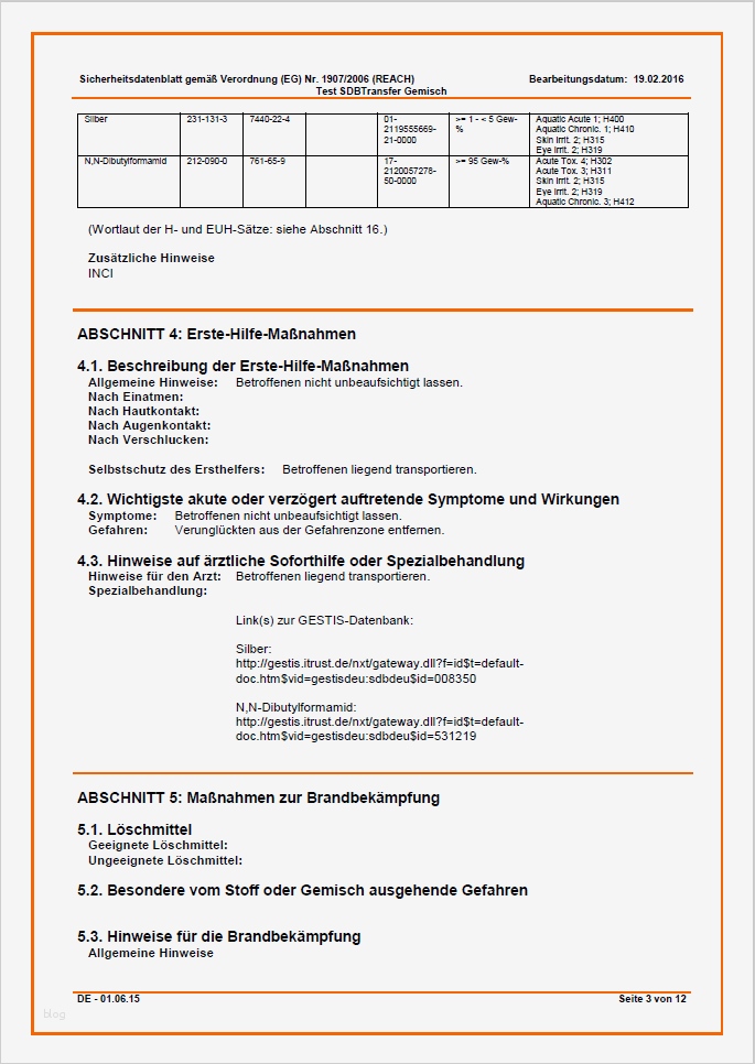 Sicherheitsdatenblatt Vorlage Großartig Sdb Writer