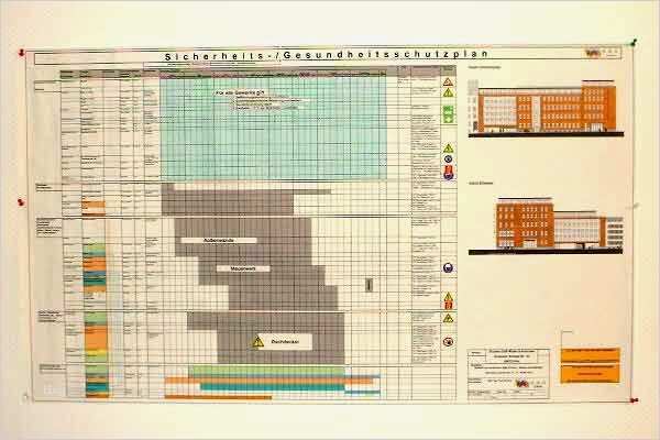 Sige Plan Vorlage Einfamilienhaus Elegant Sicherheit Und Gesundheitsschutz Am Bau Sige Plan