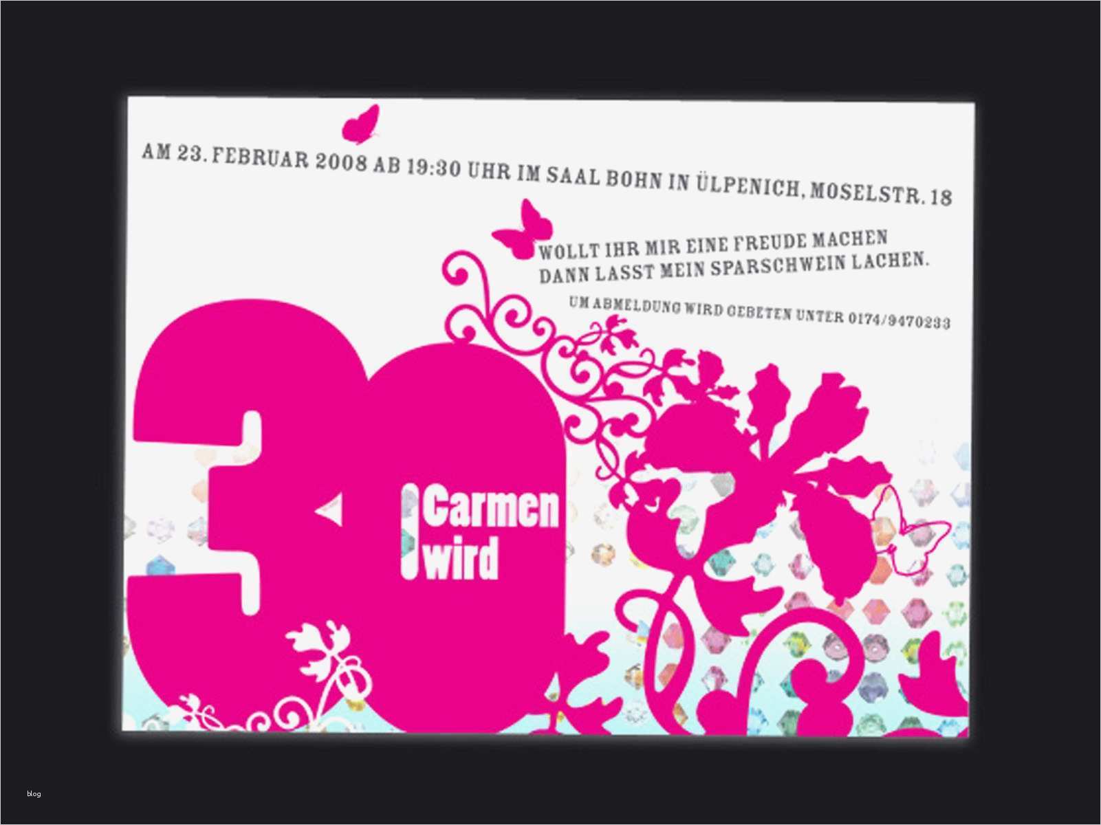 Silvester Einladung Vorlage Kostenlos Süß Einladung Zum 30 Geburtstag