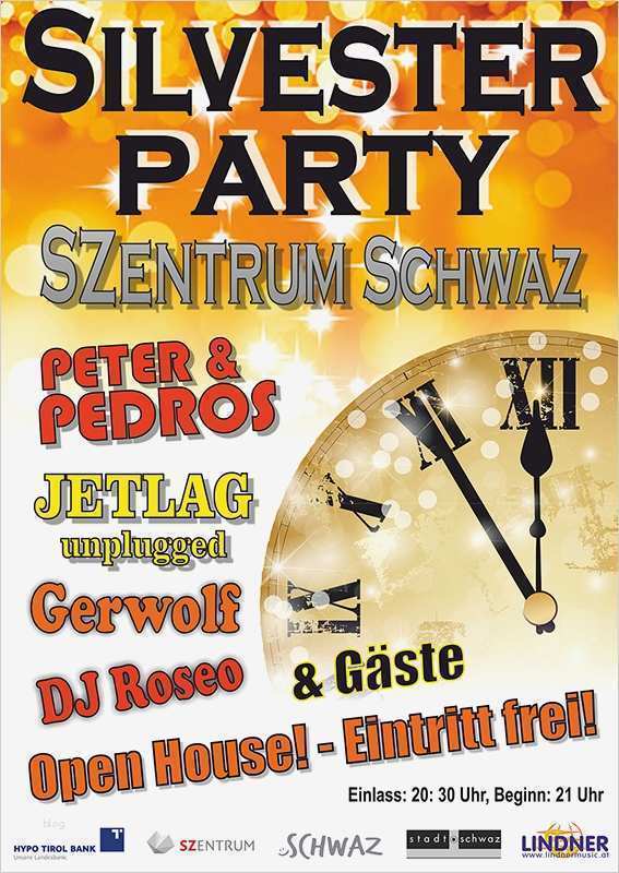 Silvester Plakat Vorlage Beste Schwaz Stadtgemeinde Schwaz Silvester 2013