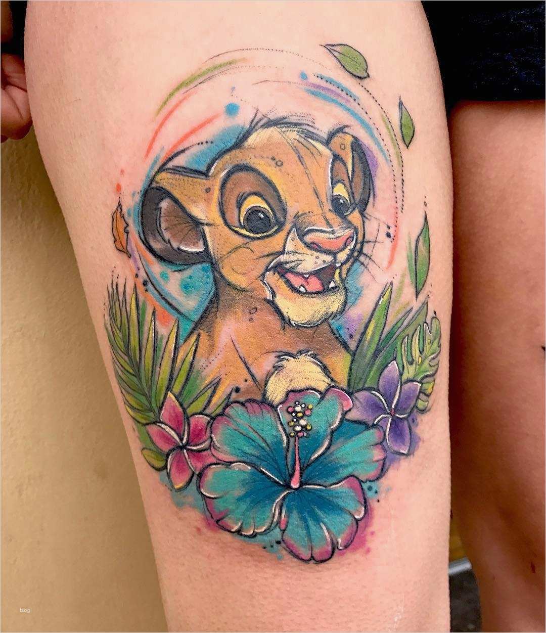 Simba Tattoo Vorlage Schön top 40 ‘lion King’ Tattoos – Stacie Mayer