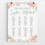 Sitzplan Hochzeit Vorlage Best Of Tischplan Hochzeit Vintage Roses Bonbon Villa