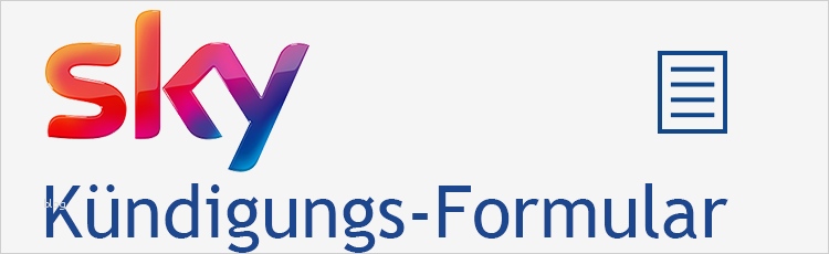 Sky Kündigen Fax Vorlage Erstaunlich Sky Kündigen Kündigungsfrist & Sky Kündigung Vorlage