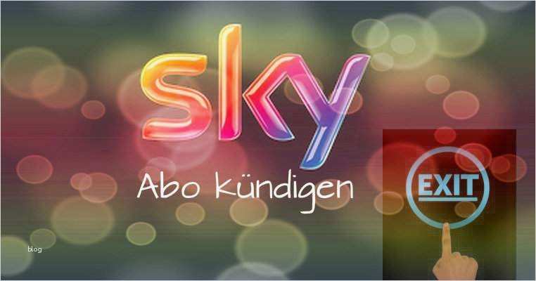 Sky Kündigen Wegen Bundesliga Vorlage Schön Sky Kündigen Kostenloser Musterbrief & Tipps