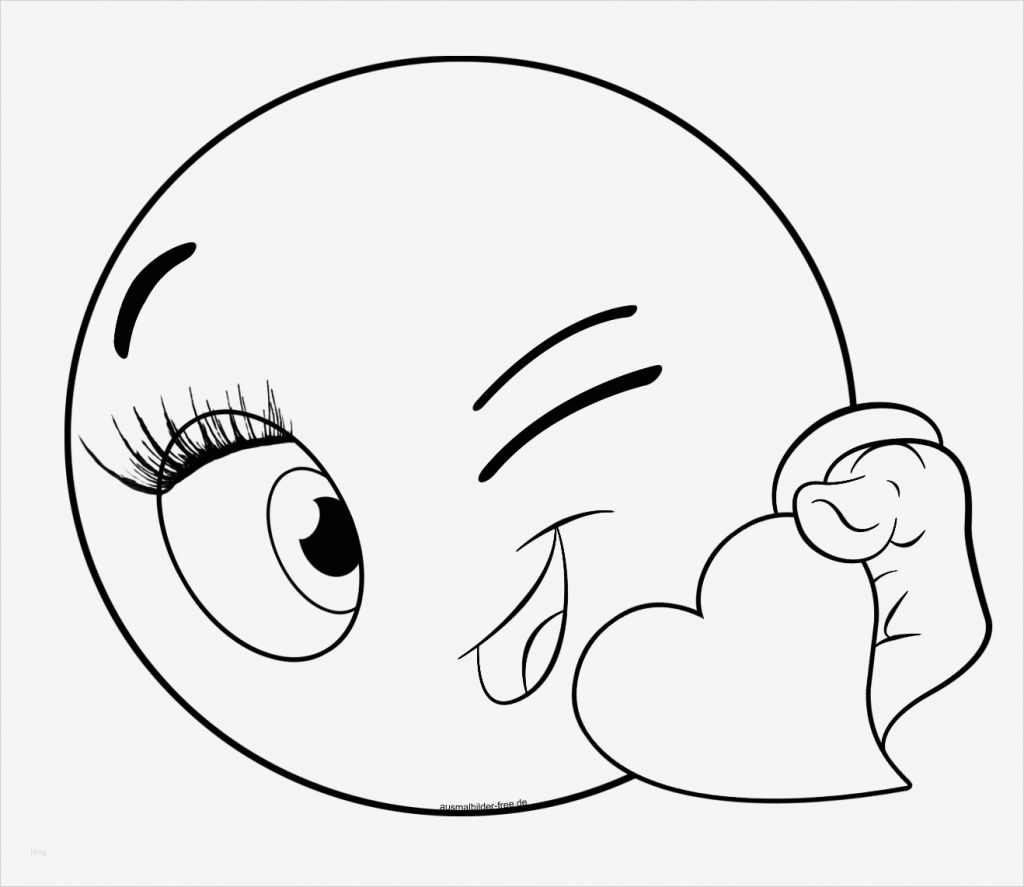 Smiley Vorlage Wunderbar 15 Emoji Ausmalbilder Zum Drucken