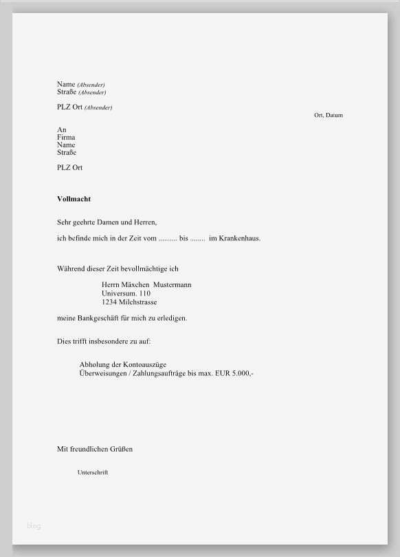 Speckstein Vorlagen Kostenlos Elegant Vollmacht Auskunft Vorlage – Kostenlos Vorlagen