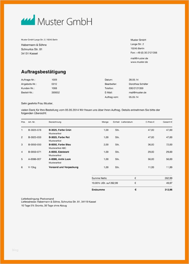Speisekarte Englisch Vorlage Angenehm 5 Auftragsschreiben Muster