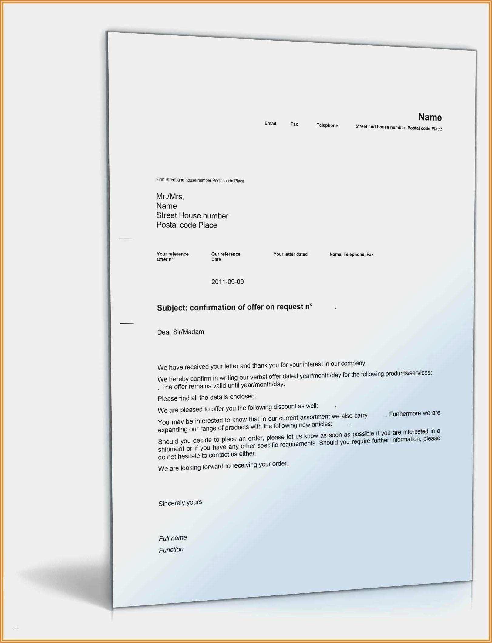 Speisekarte Englisch Vorlage Gut 8 Geschäftsbrief Englisch Muster Anfrage