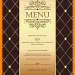 Speisekarte Vorlage Wunderbar 7 Word Vorlage Speisekarte
