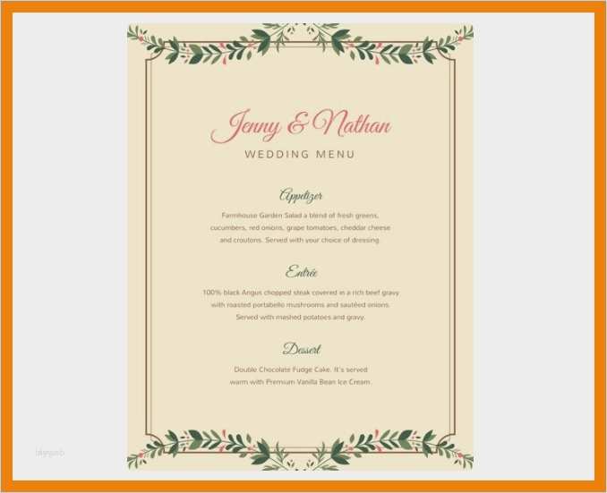 Speisekarten Vorlagen Kostenlos Ausdrucken Bewundernswert Speisekarten Vorlagen Kostenlos Ausdrucken Schönste