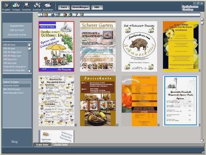 Speisekarten Vorlagen Zum Bearbeiten Einzigartig Speisekarten Druckshop Download
